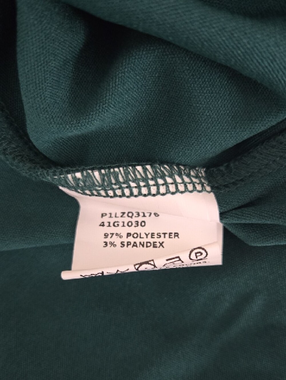 Forest Green Fitted Maxi Dress - Picture 6 of 8